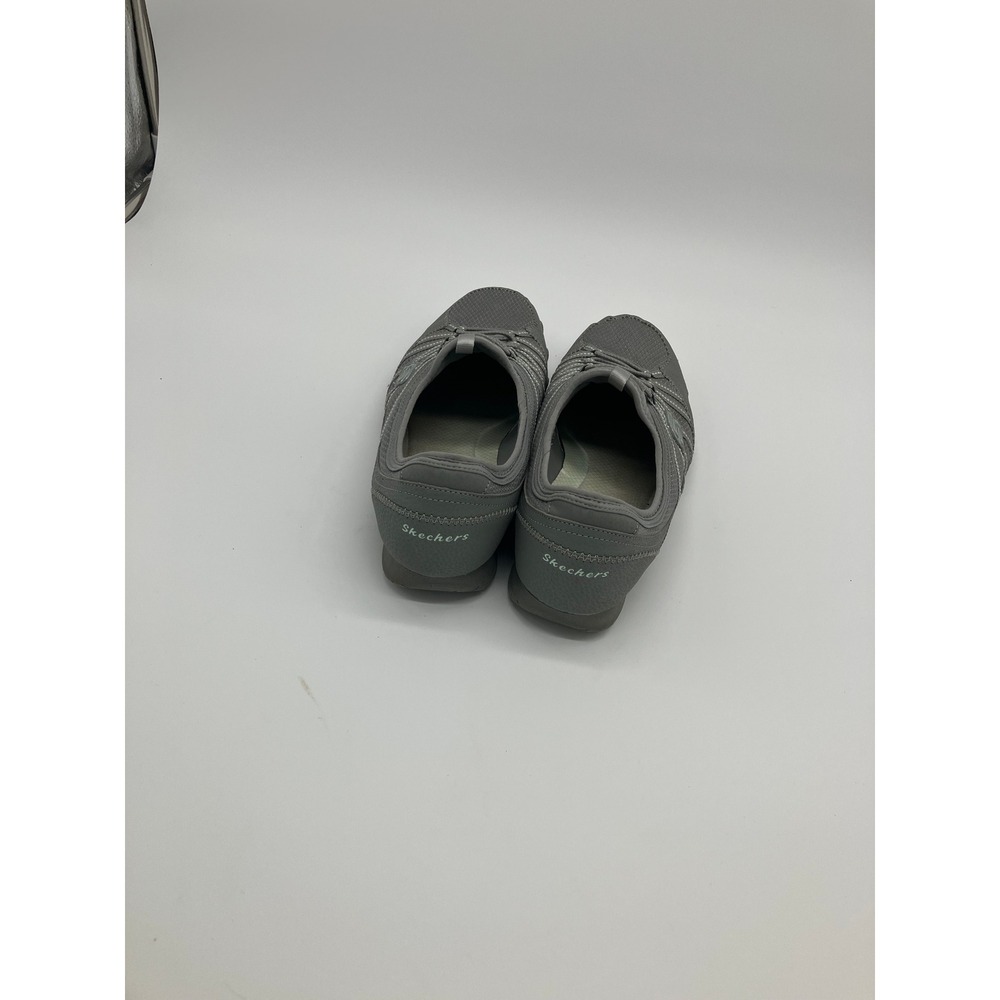 Skechers Relaxed Fit Air Cooled Memory Foam Mesh Slip On Shoes Womens 10 Grey - Picture 3 of 6